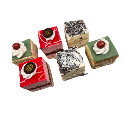 Afbeelding van 6 kerst petit fours