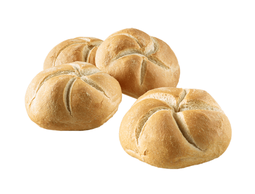 Afbeelding van 4 kaiserbolletjes -afbak