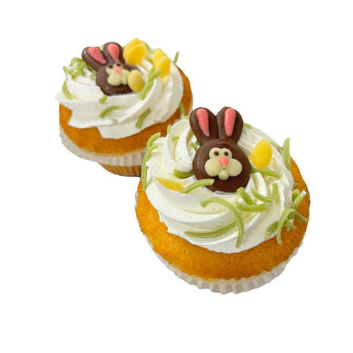 Afbeelding van 2 paascupcakes