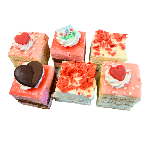 Afbeelding van 6 Petit fours Moederdag