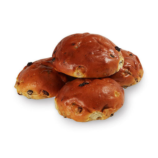Afbeelding van 4 Krentenbollen - Weekend actie
